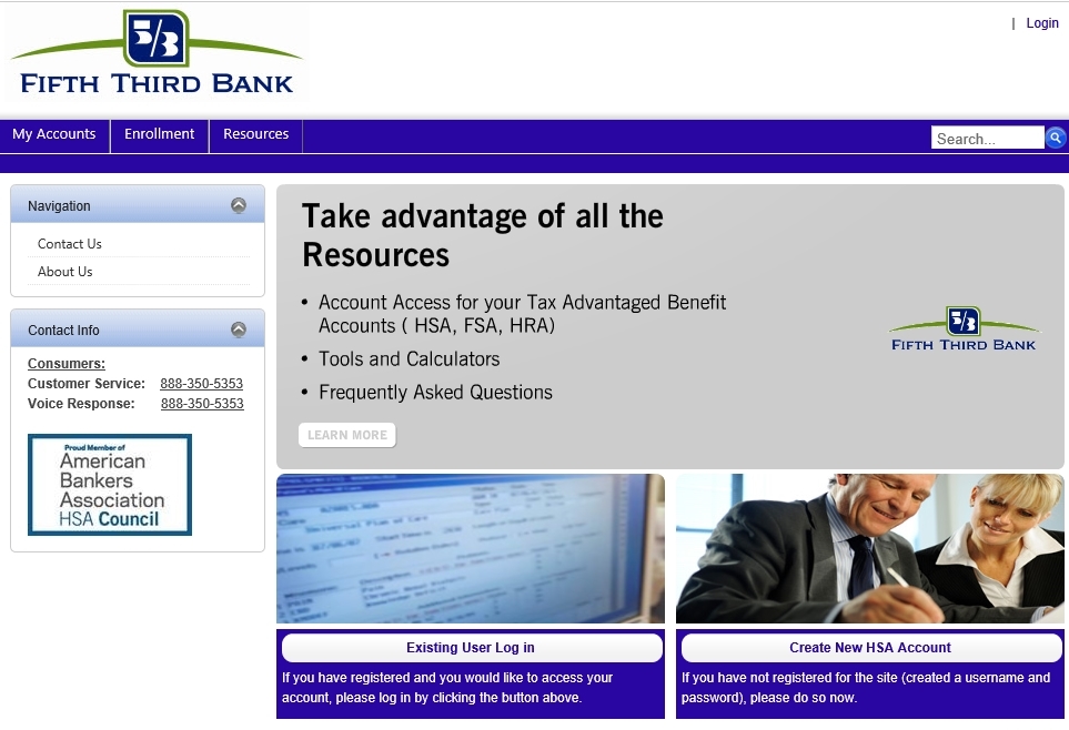 Fifth Third Bank Online Portal